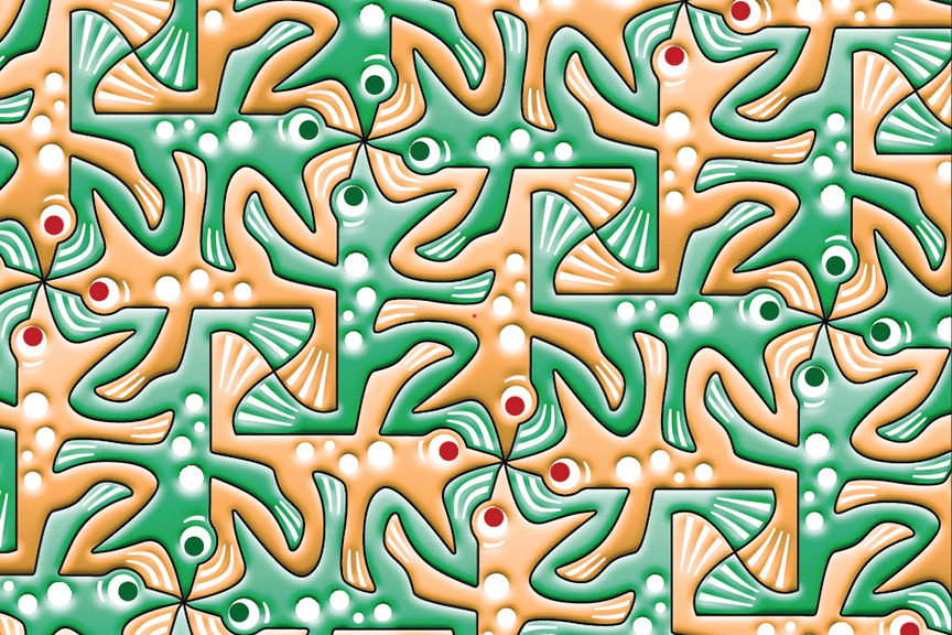 Tessellation Frog NICOLAS